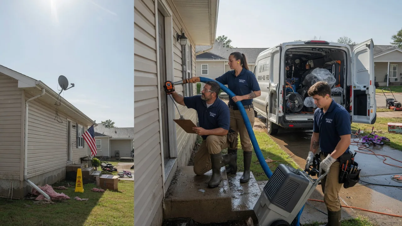 Ceiling Water Damage Restoration in Odonnell, TX near me